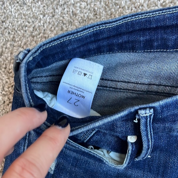 Size 27- Mother Skinny Jeans - Picture 2 of 3